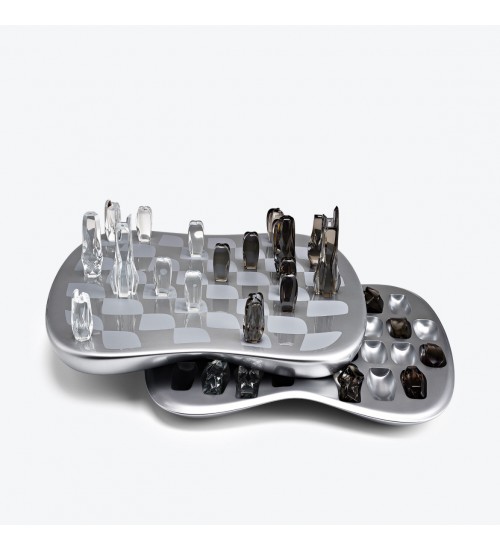 Zaha  Hadid Design Field Of Towers高楼西洋棋套装（限量100件）银色